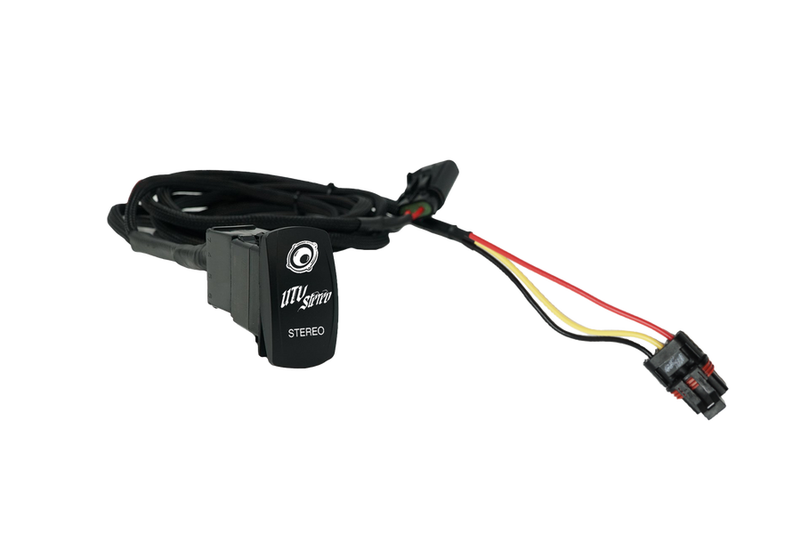 RZR® Pro Series Low Current Harness + Rocker Switch & Pulse Bar Plug | UTVS-PRO-HRN-LC-RKR