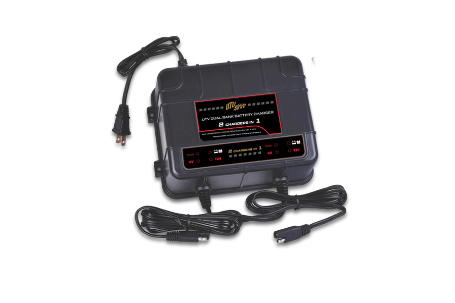 Dual-Bank Battery Charger | UTVS-BCM2