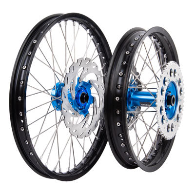 Tusk Impact Complete Front/Rear Wheel Package all colors — Dirt